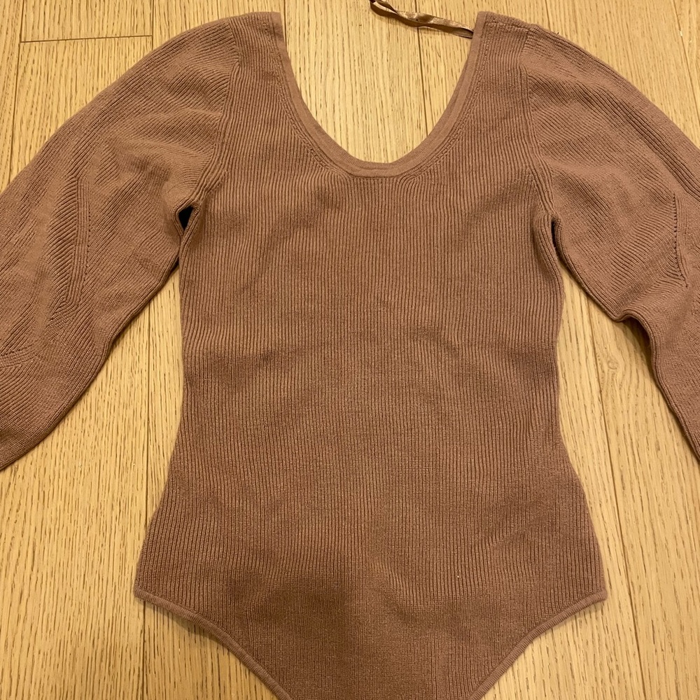 Abercrombie sweater bodysuit - NWOT